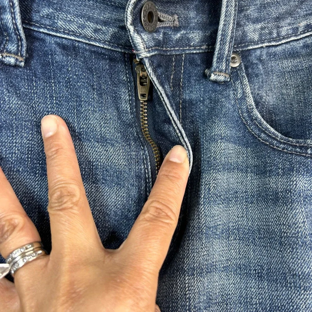 Banana Republic Varick Slim Fit Blue Denim 100% Cotton Men's Jeans 31W x 32L - Picture 5 of 11